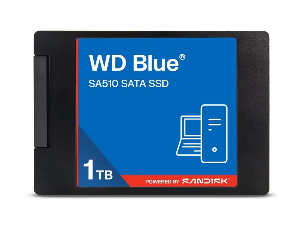 SanDisk WD Blue SA510 - SSD - 1 TB - intern - 2.5" (6.4 cm)