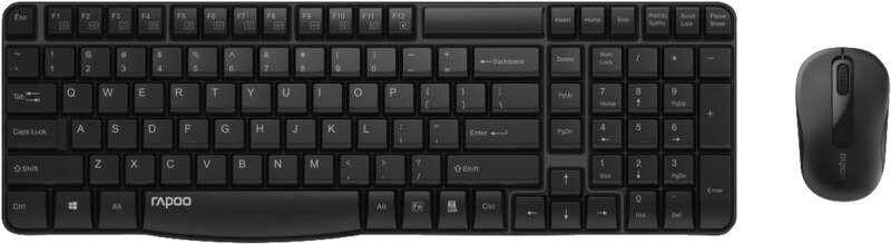 Rapoo Tastatur-/Maus-Set Kabelloses Deskset X1800S
