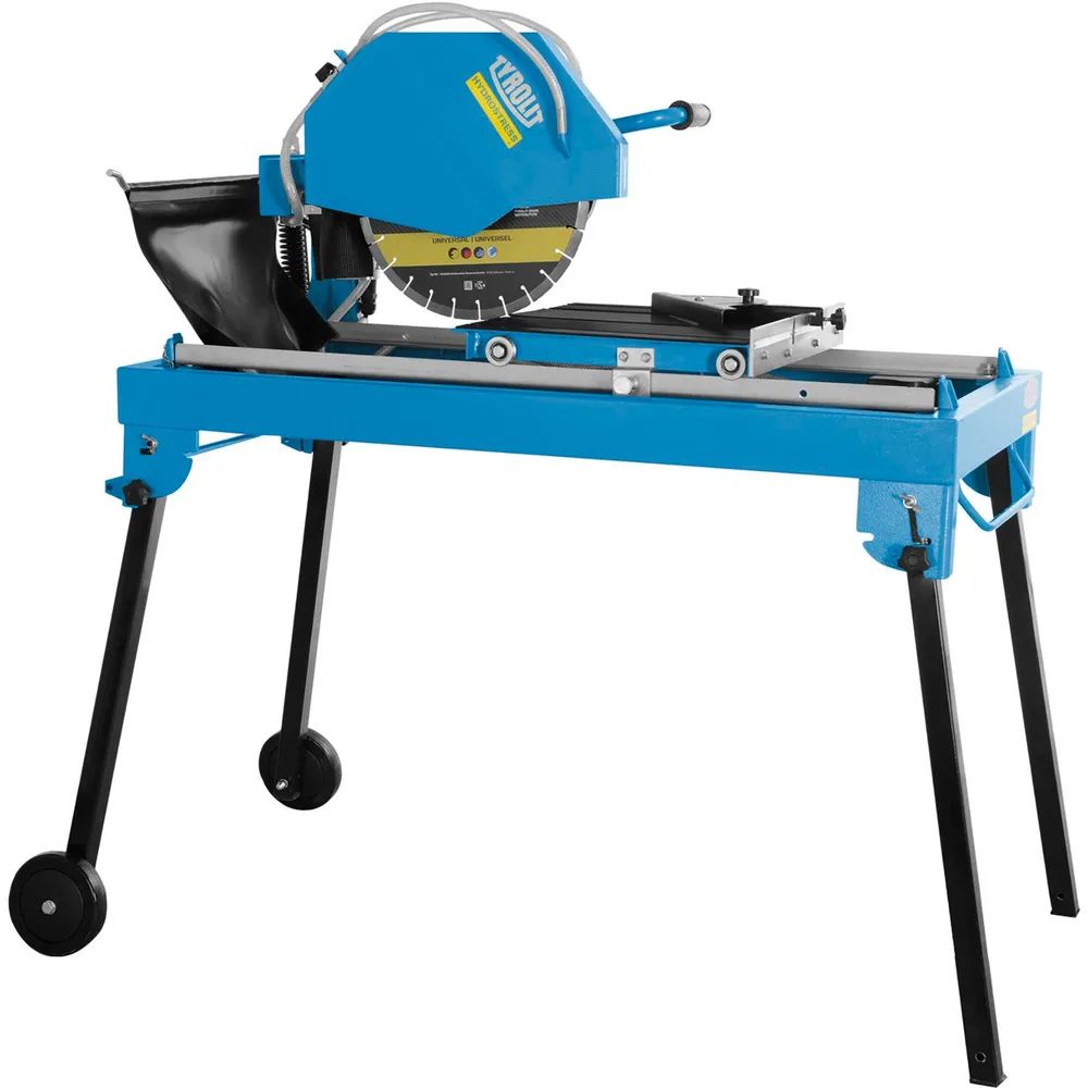 TYROLIT Steintrennsäge TBE 400 Schnitttiefe 125mm 230 Volt + Trennscheibe