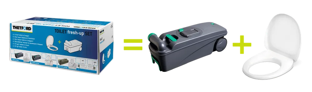 Thetford Toilet FreshUp-Set C400