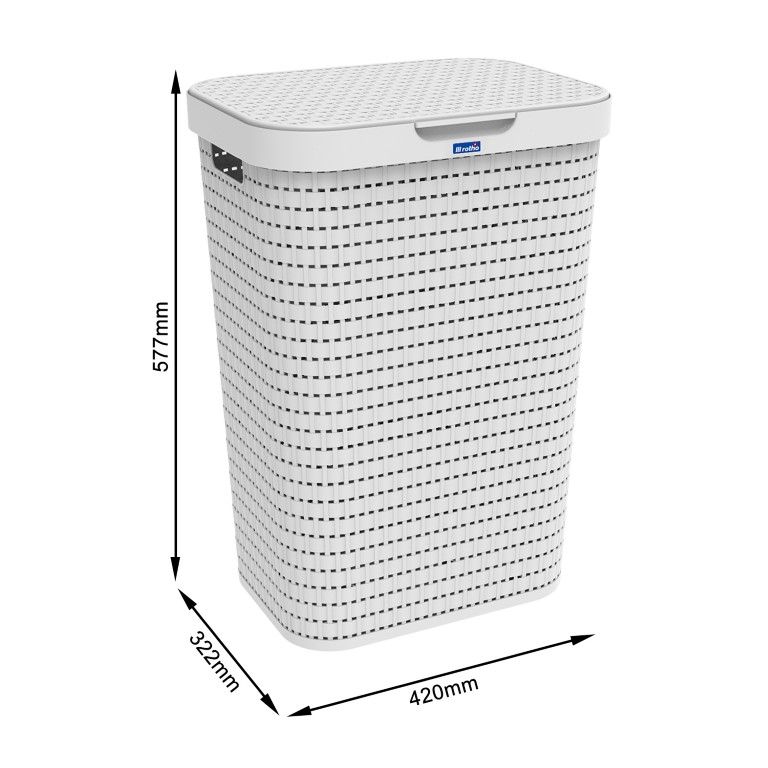 Rotho Wäschesammler 55 L COUNTRY