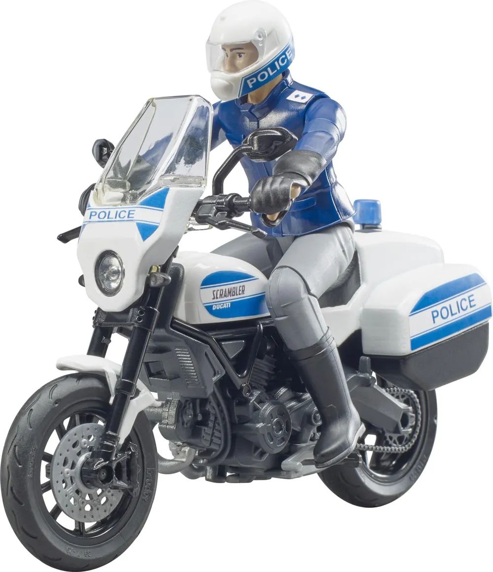 Bruder 62731 - Motorrad - 4 Jahr(e) - Acrylnitril-Butadien-Styrol (ABS) - Blau - Grau - Weiß