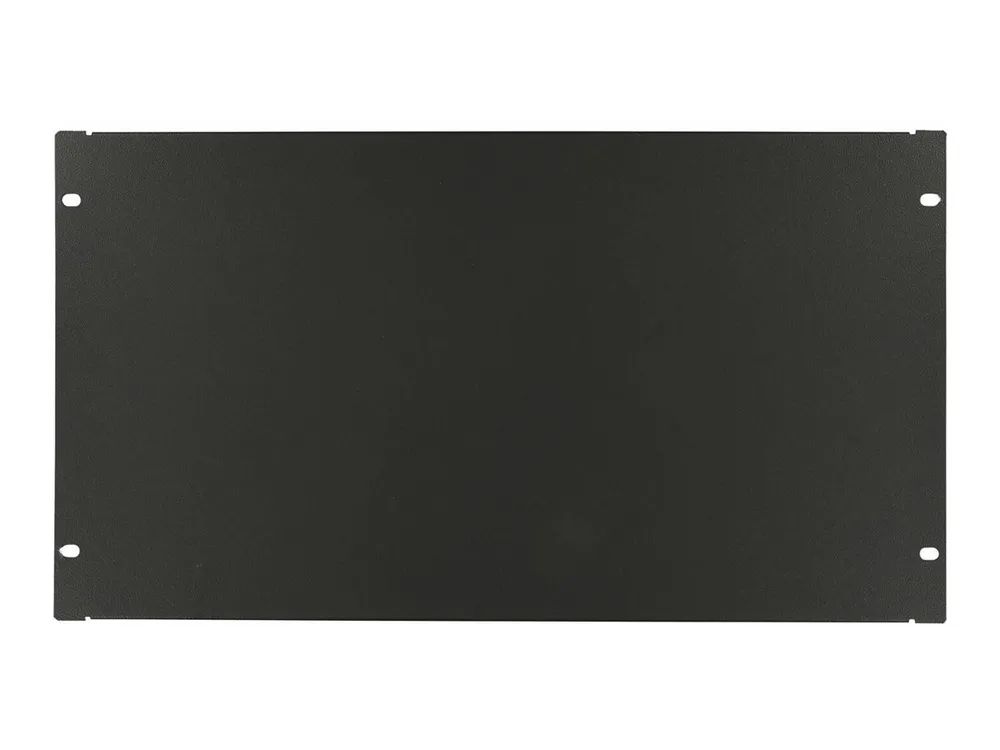 Lanview by Logon - Blindabdeckung - screw type - Rack montierbar - Schwarz, RAL 9005 - 6U - 48.3 cm (19")