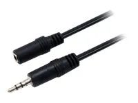 Equip Life - Audiokabel - mini-phone stereo 3.5 mm weiblich zu mini-phone stereo 3.5 mm männlich