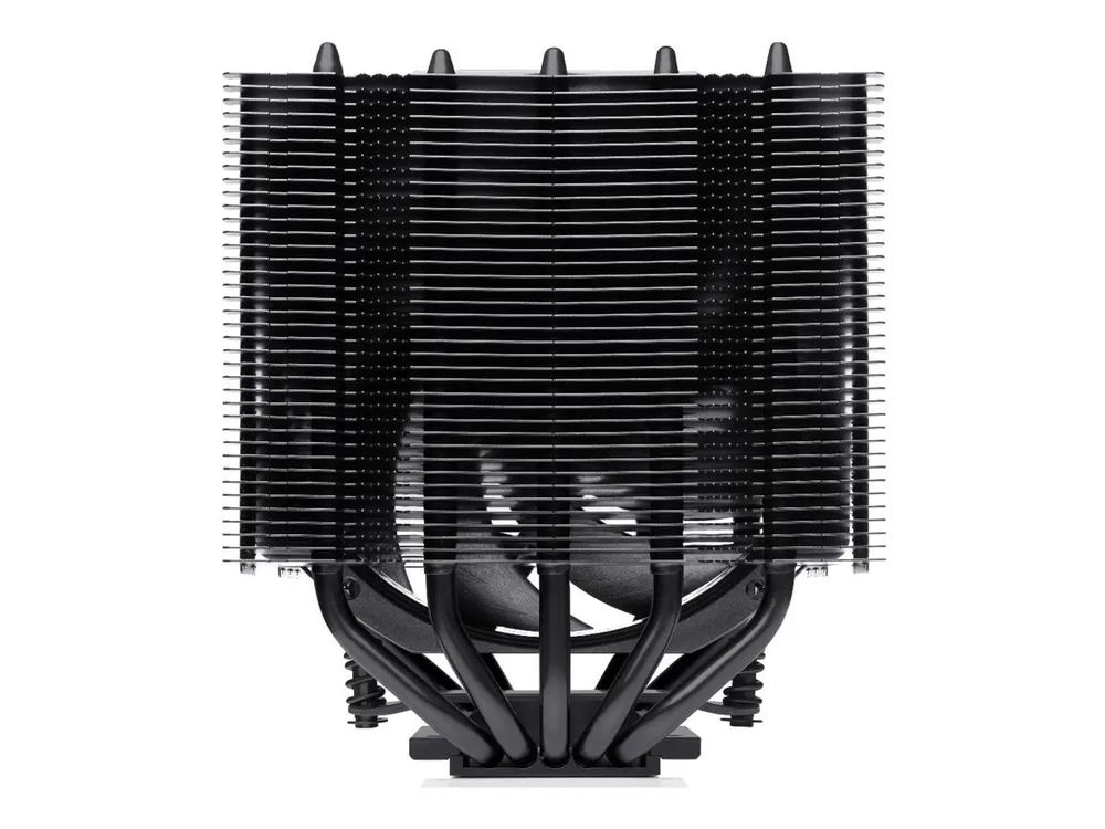 Noctua chromax.black NH-D12L - Prozessor-Luftkühler - (für: LGA1200, LGA1700, LGA1851, AM4, AM5, LGA1150, LGA1151, LGA1155, LGA1156)