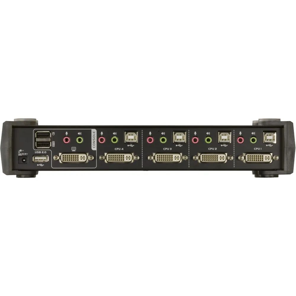 ATEN CubiQ CS1764A - KVM-/Audio-Switch - 4 x