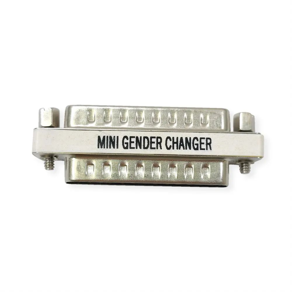 VALUE Mini Gender Changer, 25pol. Stecker-Stecker