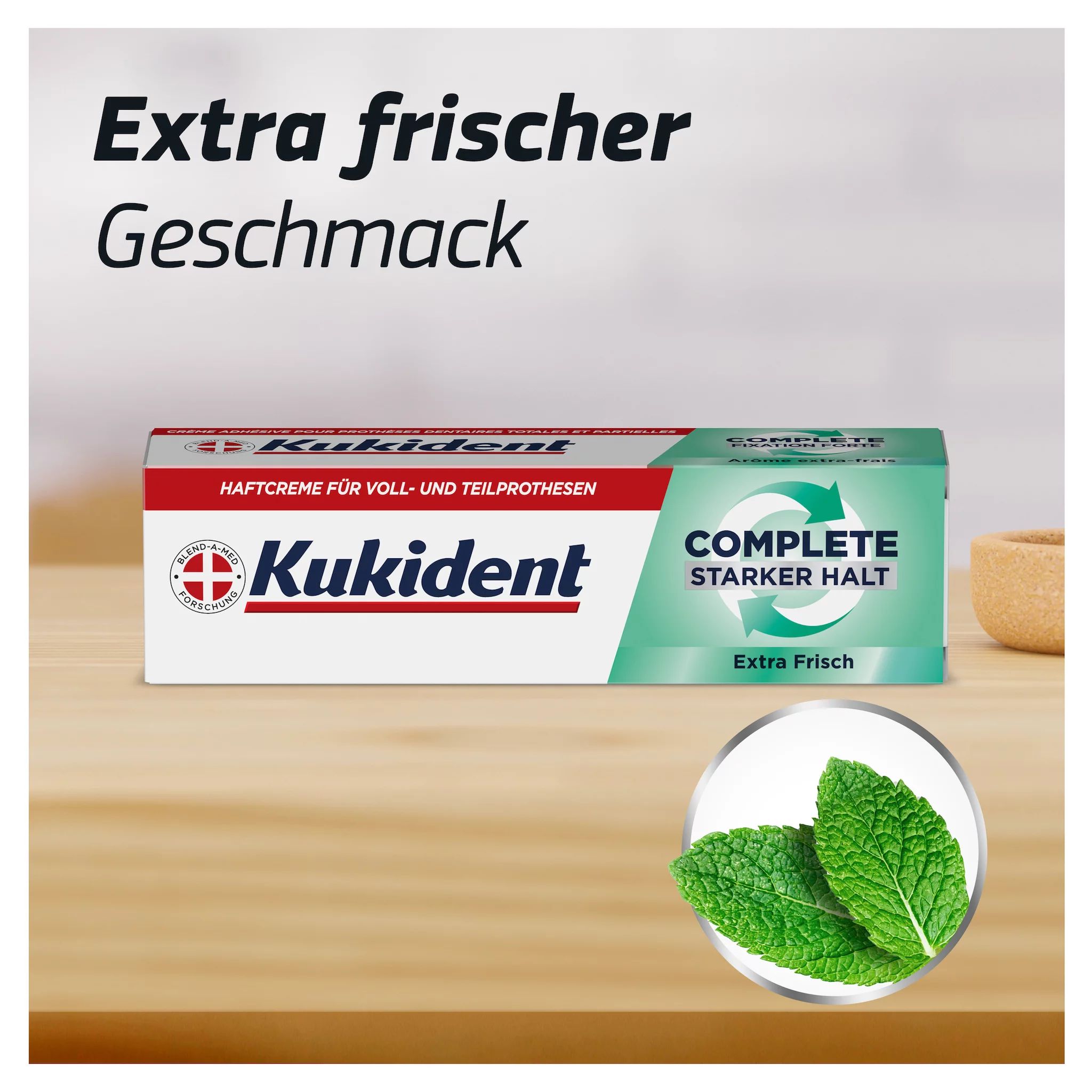 Kukident Haftcreme Complete Extra Frisch 47g