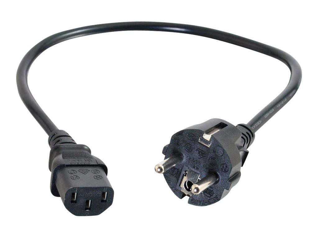 C2G Universal Netzkabel - Stromkabel - power CEE 7/7 (M)