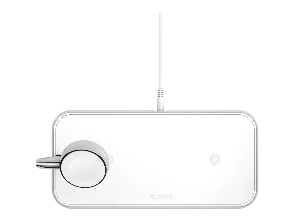 Zens Dual+Watch Aluminium Wireless Charger