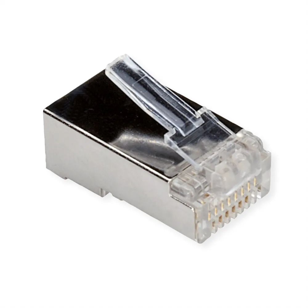 ROLINE Modular Plug geschirmt, Cat.6 (Class E), 10 Stck