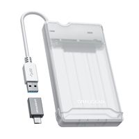 GrauGear G-2503-AC - HDD / SSD-Gehäuse - 2.5 Zoll - SATA - 6 Gbit/s - USB Anschluss - Aluminium
