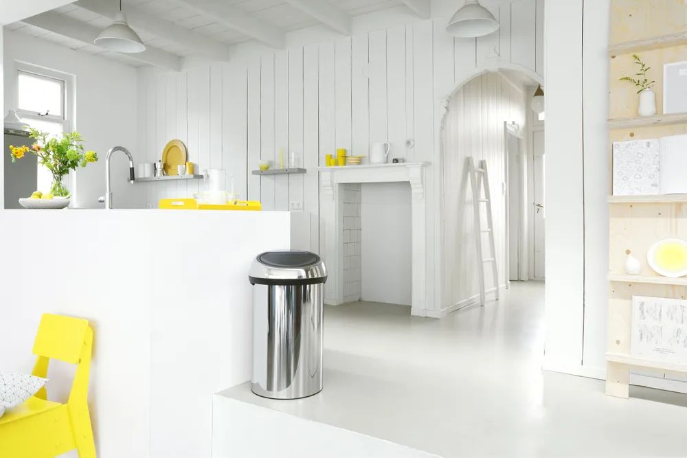 Brabantia Touch Bin, 60L - Brilliant Steel