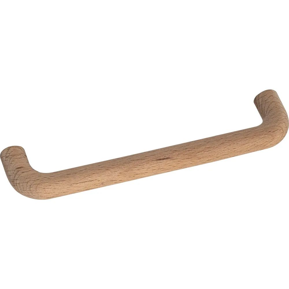 Alles im Griff Griff Piritu LA 128 mm, Breite 140 mm, Buche roh