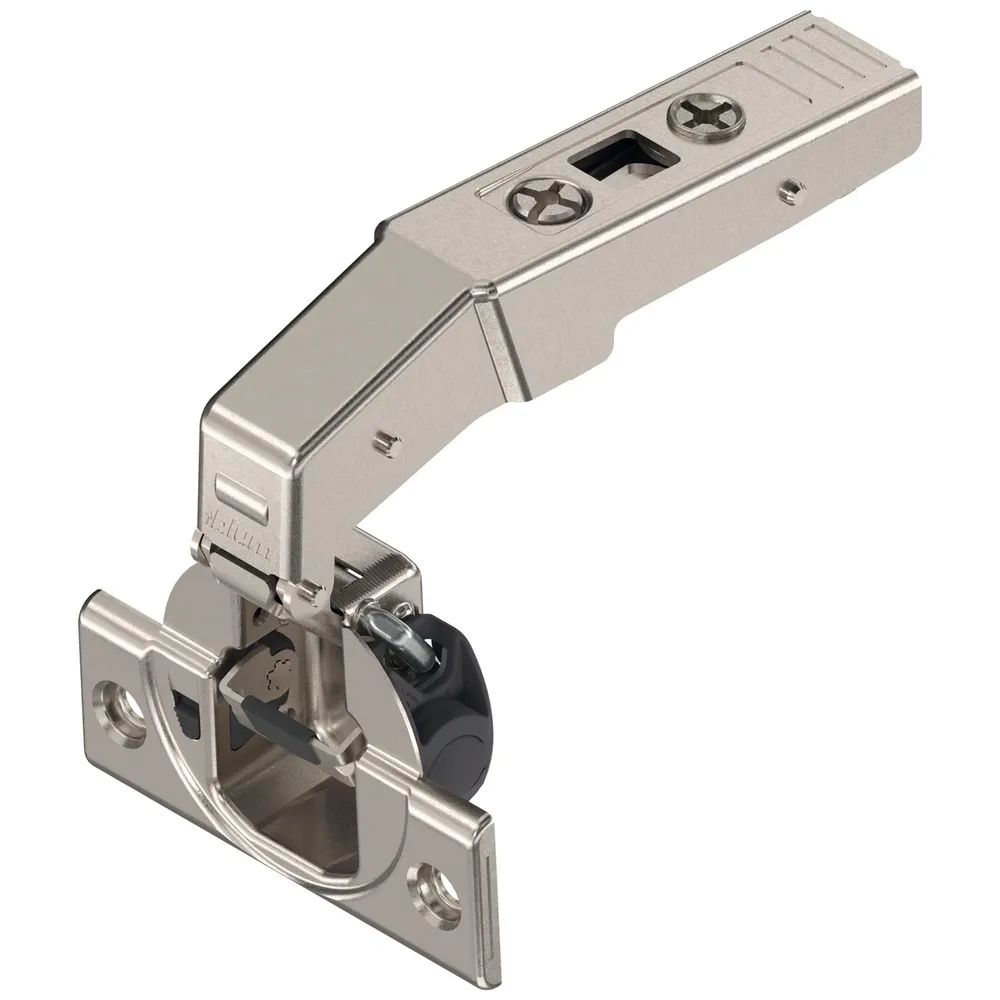 BLUM CLIP top BLUMOTION Stollenscharnier 83°, 3mm gekröpft mit Feder, Schrauben