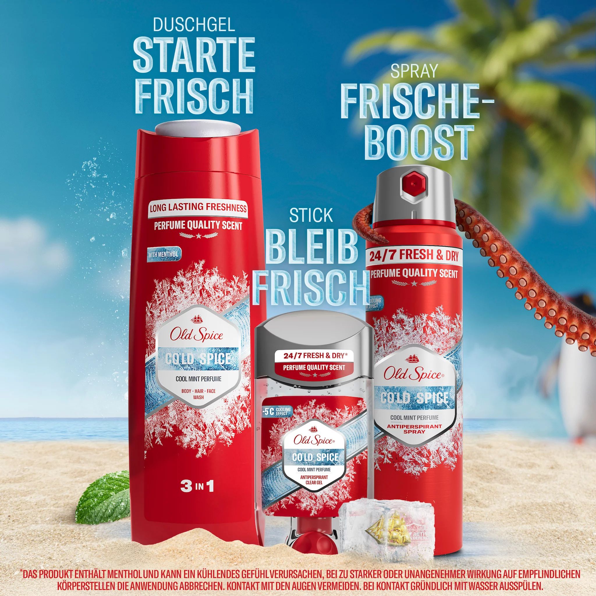 Old Spice 3-in-1 Duschgel Cold Spice
