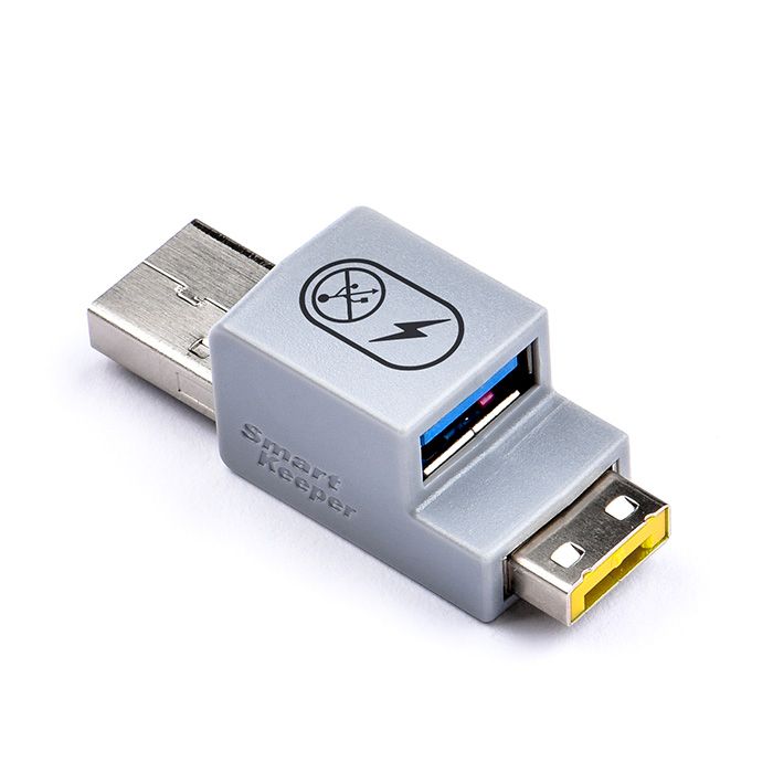 Smart Keeper Basic"USB-A Port" Smart Data Blocker gelb
