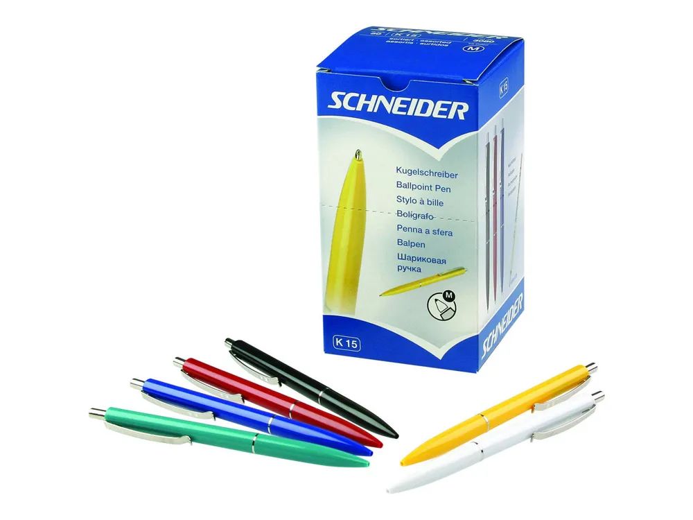 Schneider Schreibgeräte Schneider K 15 - Kugelschreiber - Blau - Mittel