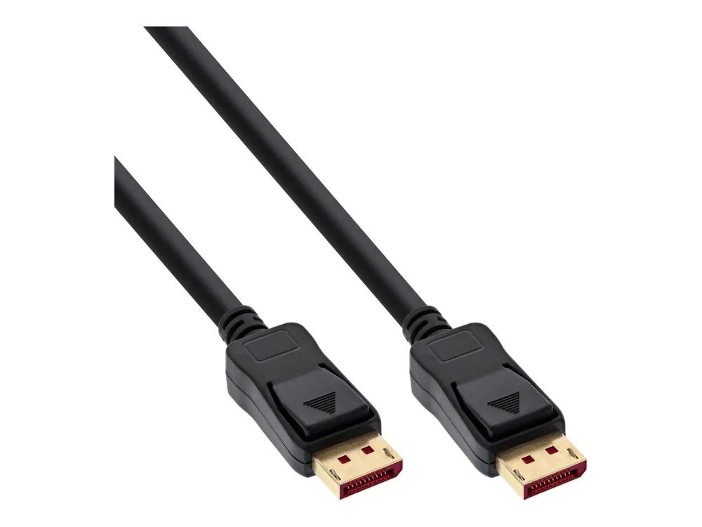 InLine DisplayPort 1.4 Kabel - schwarz - vergoldete Kontakte - 2m