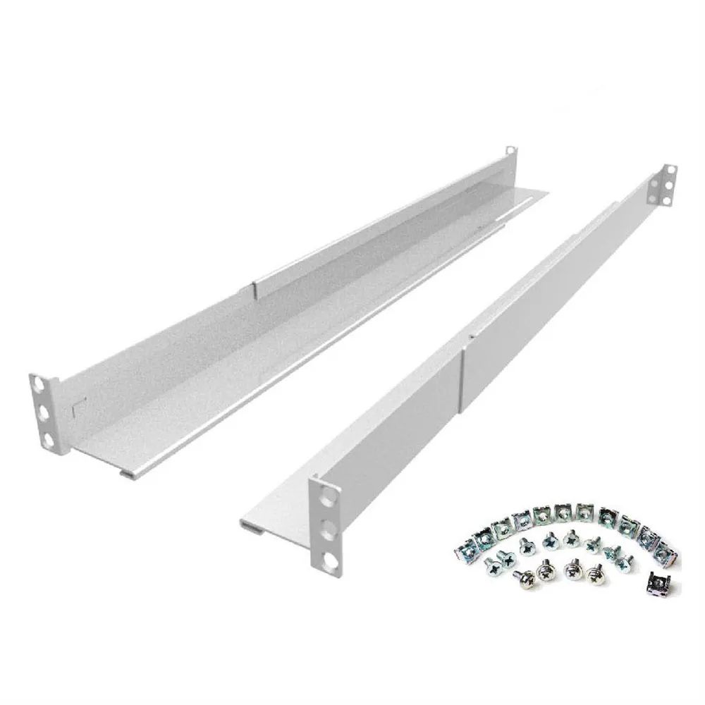 ROLINE Rack-Schienen-Kit - UPS, 1/2/3 HE 60-90 cm - eloxiertes Aluminium - 48.3 cm (19")