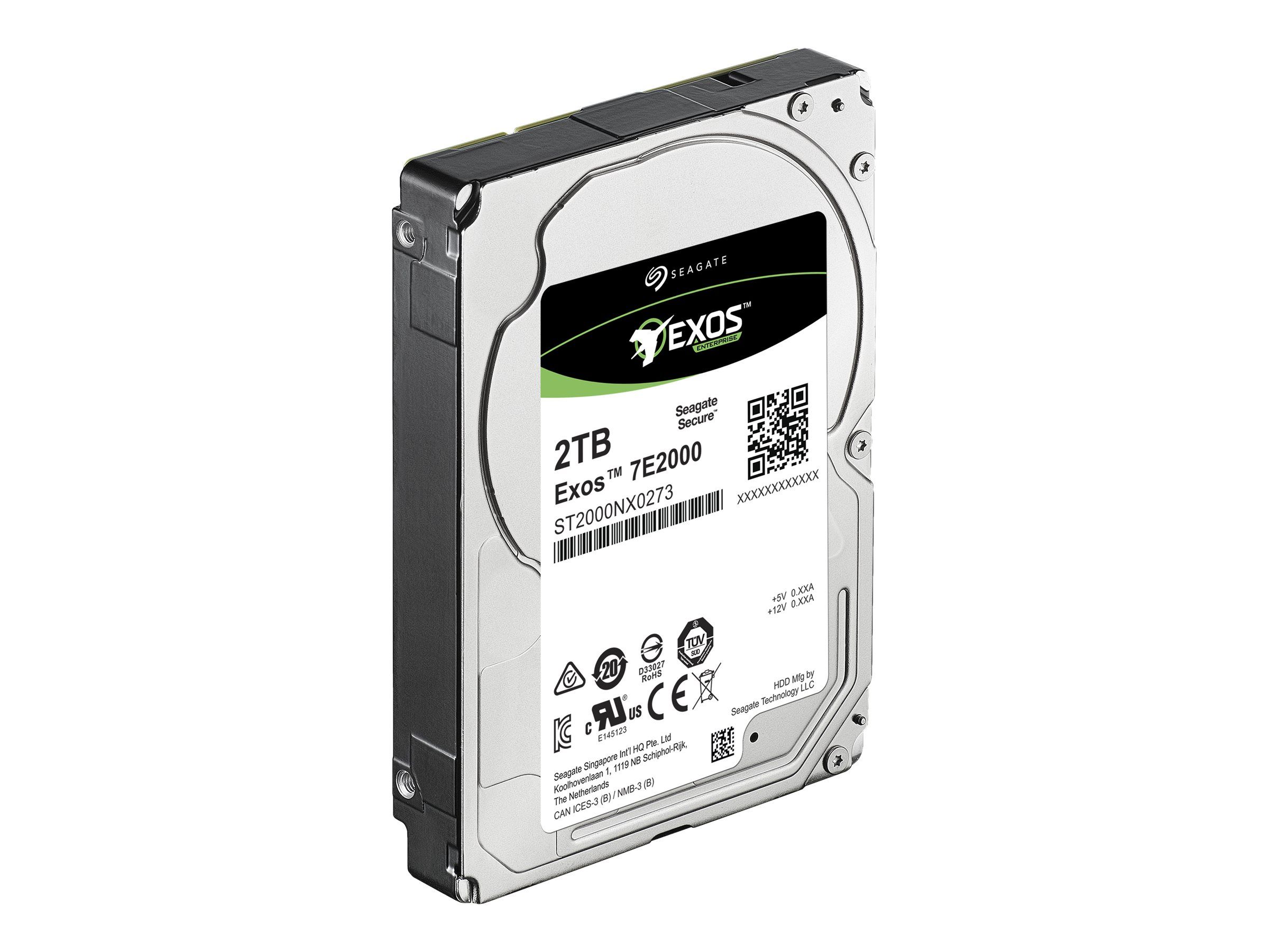 Seagate Exos 7E2000 ST2000NX0273 - Festplatte / 2 TB - Open-Box 