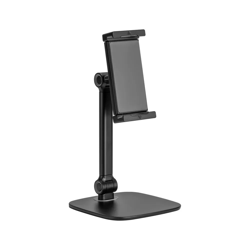 InLine Tablet Tischhalterung mit Standfuß - bis 12,9" - schwarz