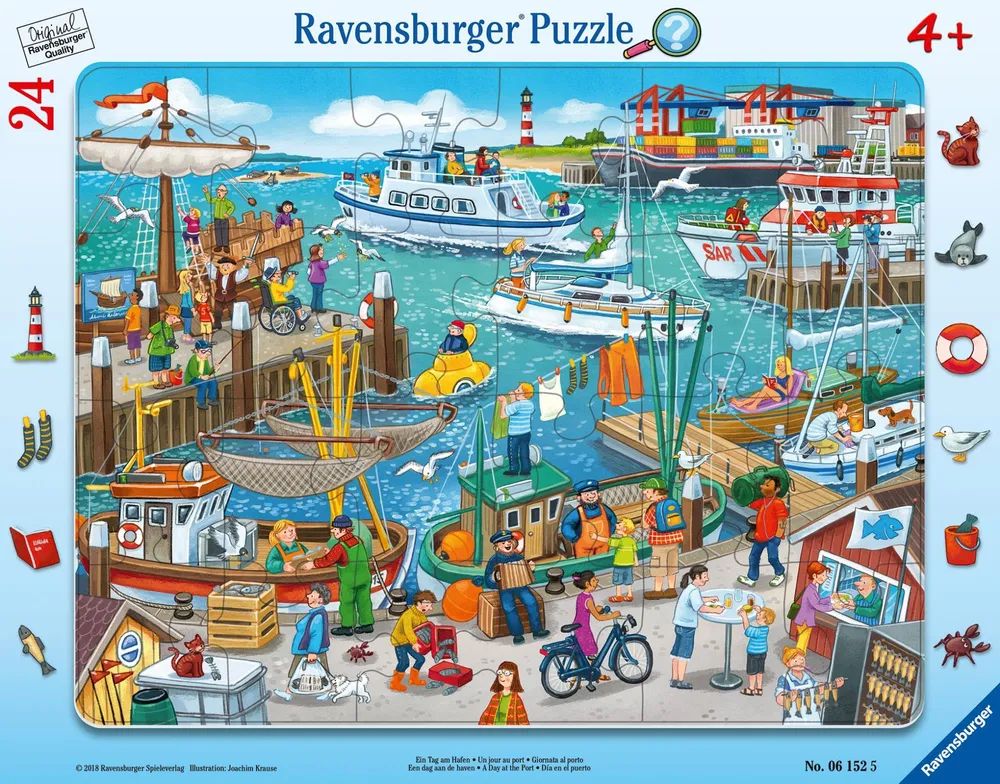 Ravensburger Verlag GmbH Pz. Ein Tag am Hafen 24T