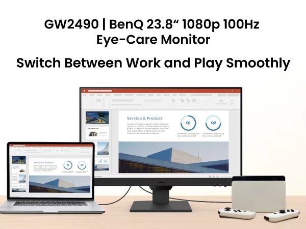 BenQ GW2490 Essential - 61 cm (24") (23.8" sichtbar)