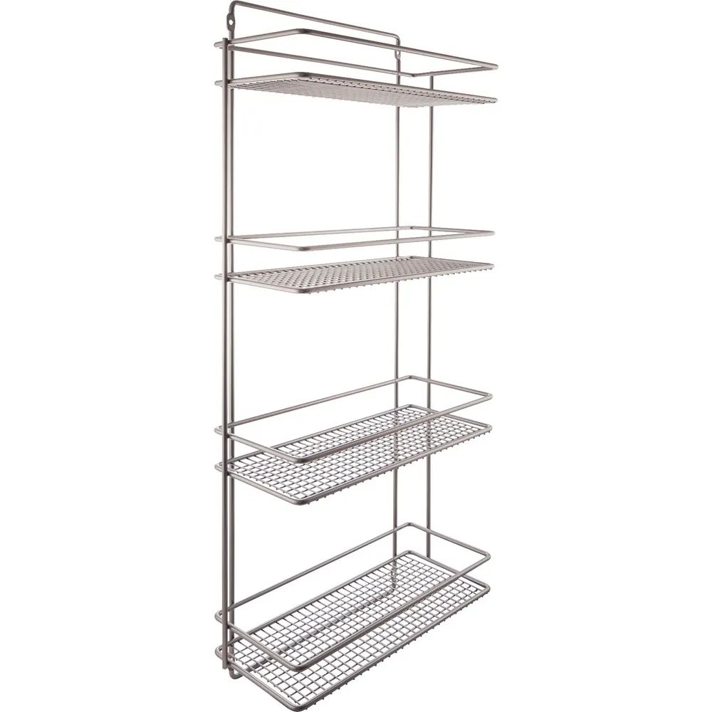 Vauth-Sagel Systemtechnik GmbH & Co.KG VS Besenschrankhalterung 395 x 922 x 175 mm Stahldraht Silber