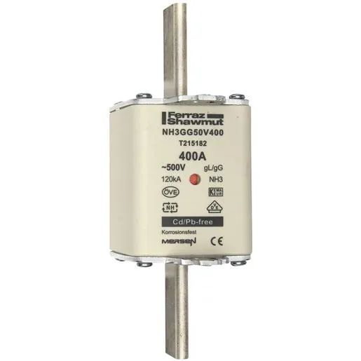 Mersen NH-SICHERUNG 3 250A 500V GG / MERSEN NH3GG50V250 C211602