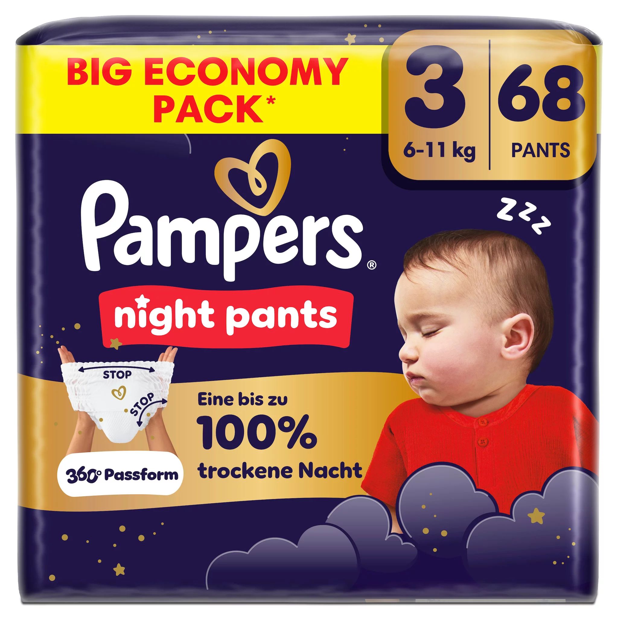 Pampers Night Pants Gr.3 Big 