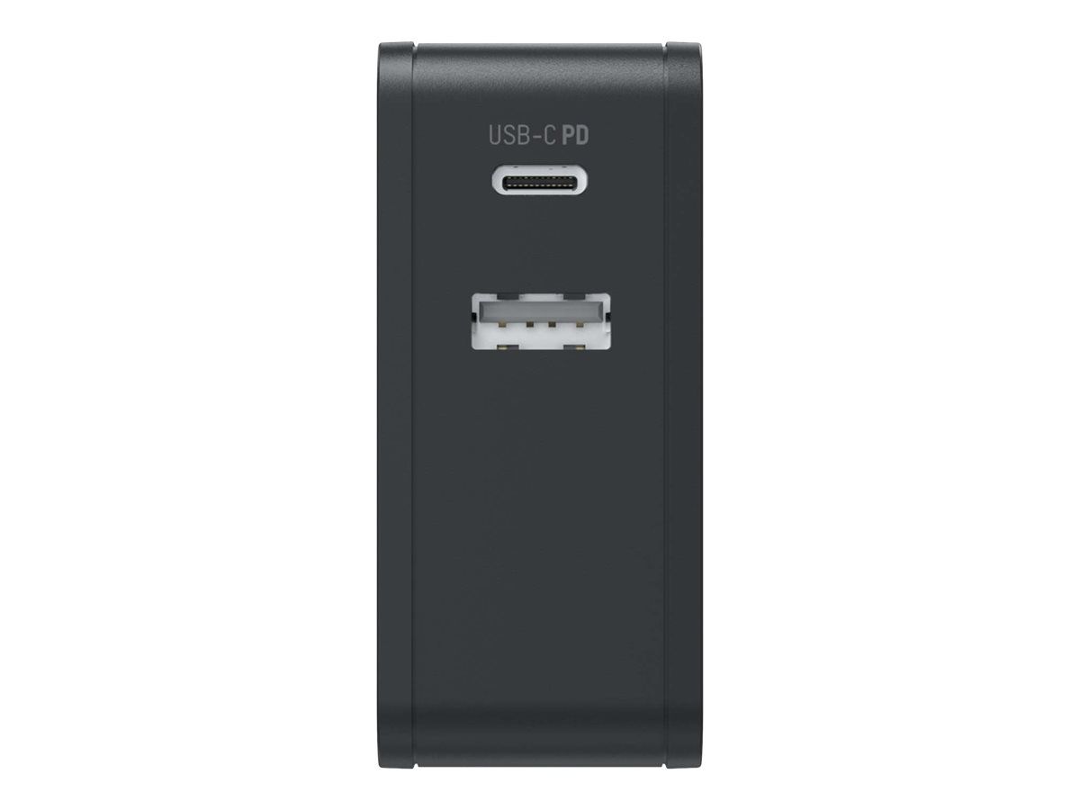 Ansmann 254PD - Netzteil - 60 Watt - PD, QC 3.0 - 2 Ausgabeanschlussstellen (USB, 24 pin USB-C)