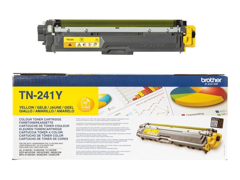 Brother TN241Y - Gelb - original - Tonerpatrone
