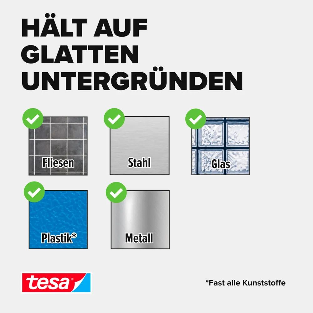 Tesa 55734 - Doppelseitiges Klebeband - 38 mm