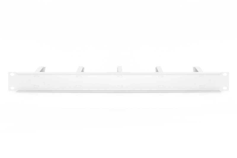 DIGITUS Kabelrangierpanel mit Kabelführungsbügeln für 483 mm (19")-Schränke, 1HE