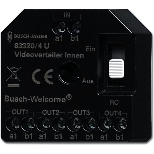 Busch-Jaeger VIDEOVERT.INNEN UP 83320/4 U / BUSCH 83320/4 U 2CKA008300A0508