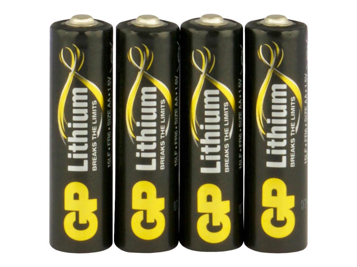 GP Battery GP Primary Lithium 15LF - Batterie 4 x AA-Typ