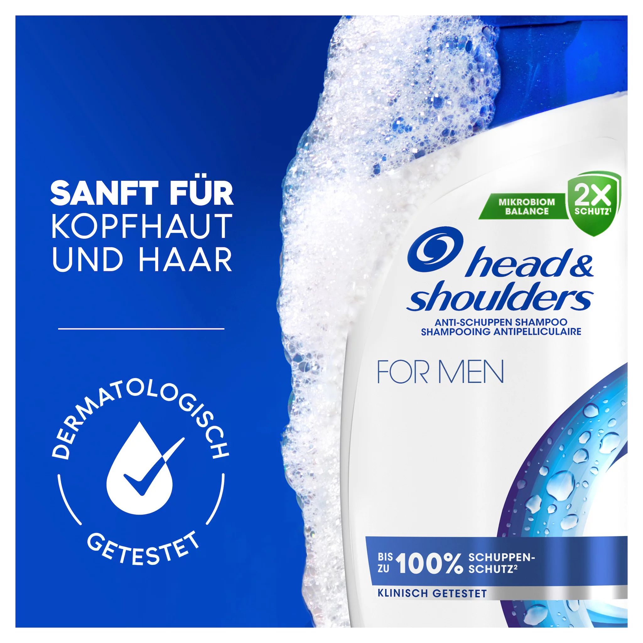 Head & Shoulders Anti-Schuppen Shampoo for men 2x300ml