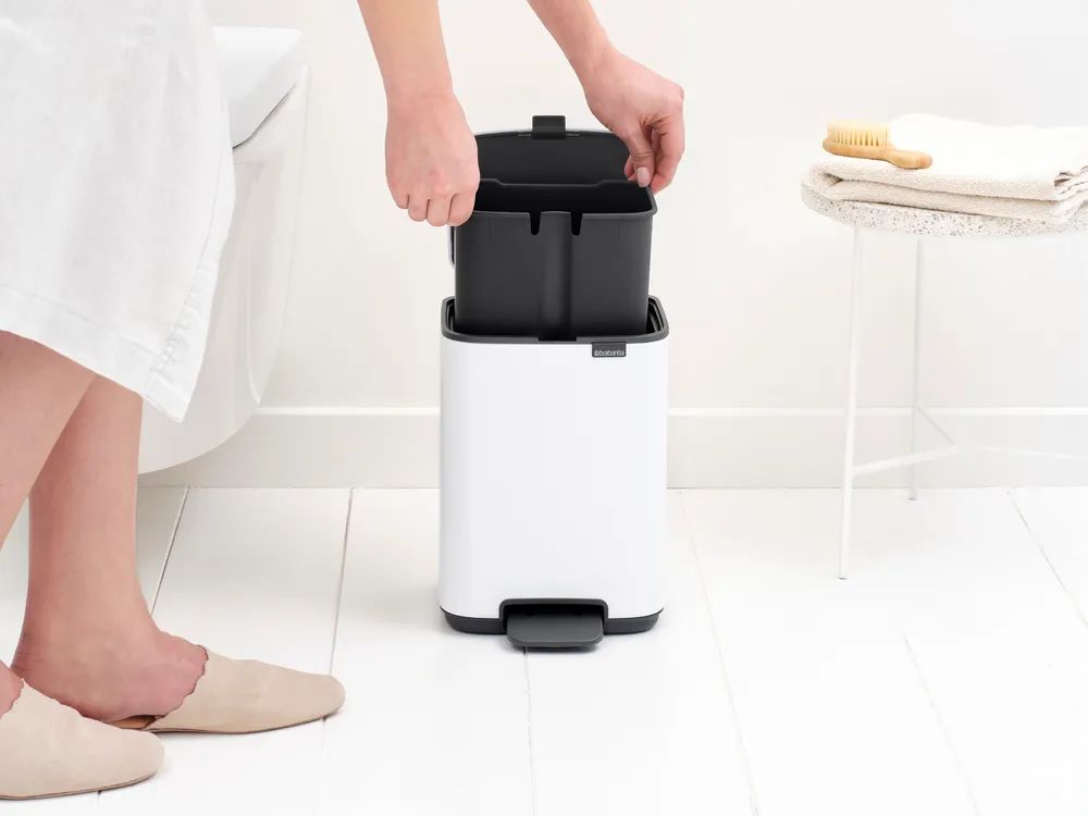 Brabantia Bo Treteimer, 4L - White
