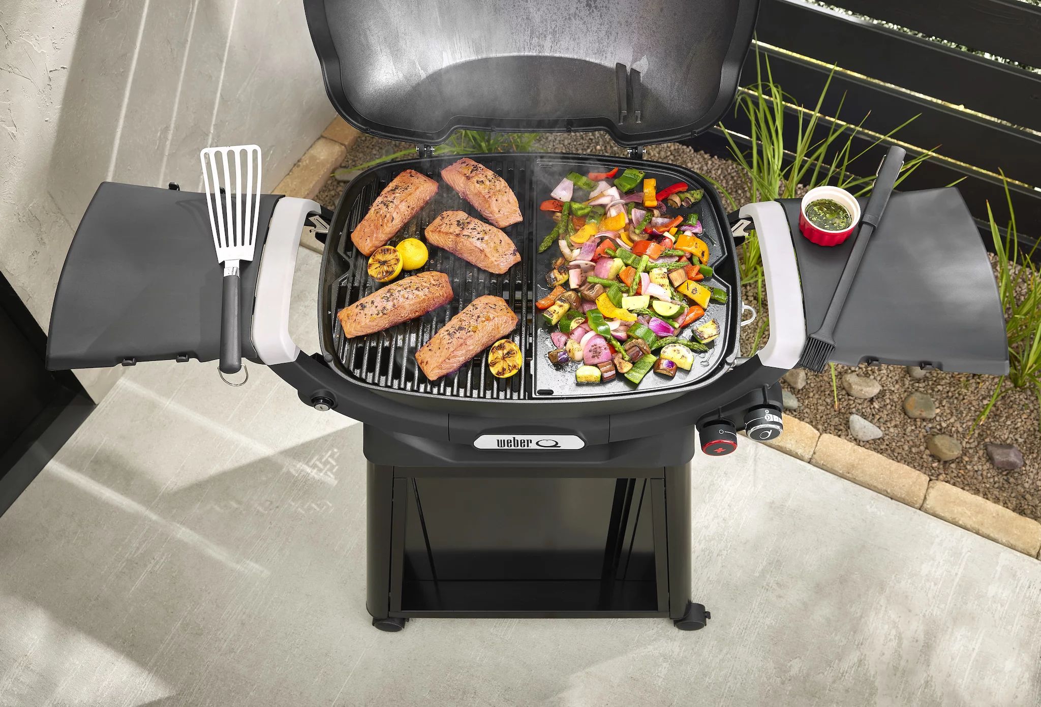 Weber Grillplatte, einseitig  für Q3000N-Serie