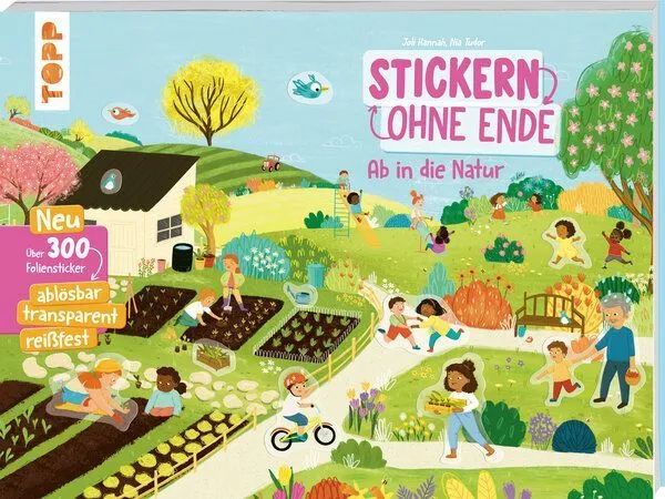 frechverlag GmbH Stickern ohne Ende - Ab in die Natur