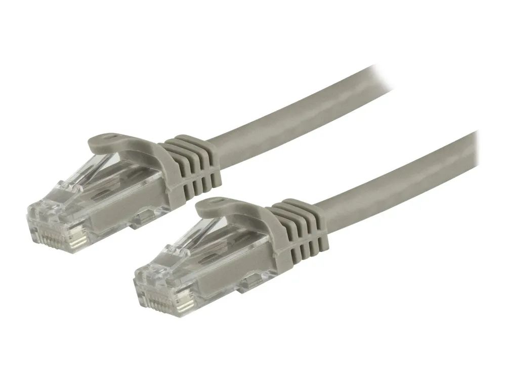 StarTech.com 1,5m CAT6-Kabel - Patchkabel - grau - Snagless - Patch-Kabel - RJ-45 (M)