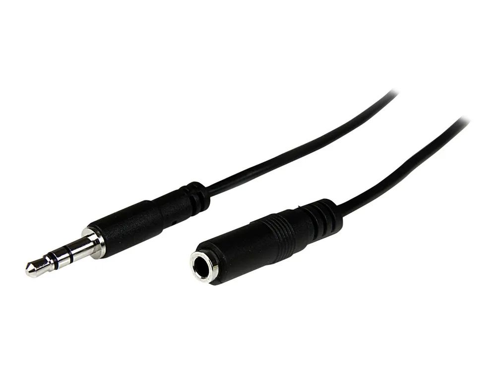 StarTech.com 2m 3,5mm Stereo Klinkenverlängerung / Audio-Verlängerungskabel