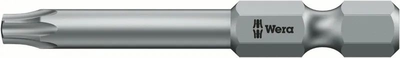 WERA TORX-Bit, 867/4 Z TORX® BO Bits mit Bohrung, TX 20 x 89 mm