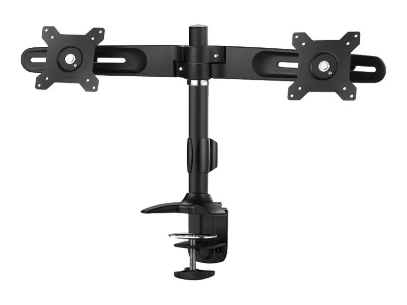 AG Neovo DMC-02D - Befestigungskit - für 2 LCD-Displays - Kunststoff, Stahl, Aluminiumlegierung - Schwarz/Silber - Bildschirmgröße: bis zu 61 cm (bis zu 24 Zoll)