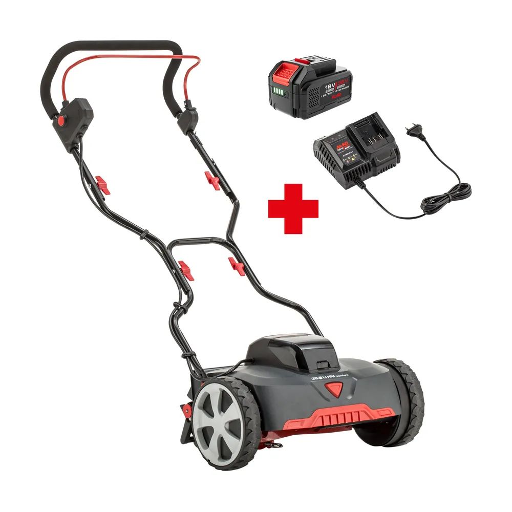 AL-KO Razor Cut 38.6 Li HM Comfort Set (inkl. Akku 4,0Ah/2,0Ah und Ladegerät C150.6 Li)