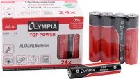 Olympia 40180 - AAA - Alkali - 24 Stück(e) - 7 Jahr(e) - Schwarz - Rot - Fensterbox