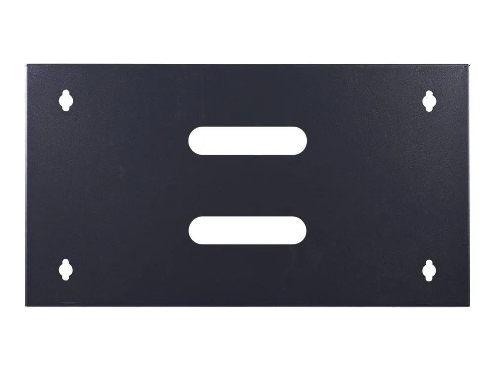 StarTech.com Halterung für Patchpanel, 6U Rack für Wandmontage, Befestigung für Netzwerk-Geräte, robuste Konstruktion, Slotblech für Patchfeld, 35,5 cm tief, in Schwarz - Gehäuse - geeignet für Wandmontage - Schwarz - 6U - 48.3 cm (19")