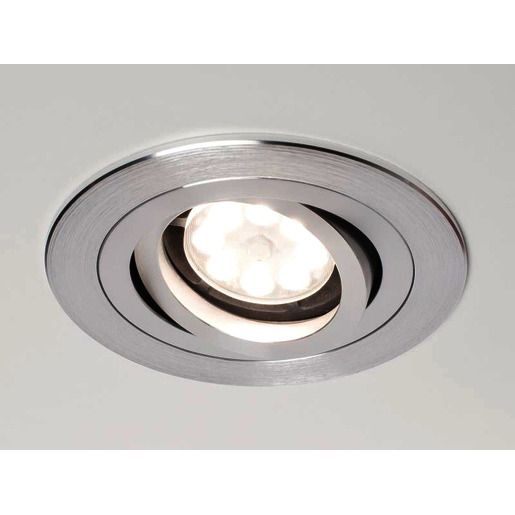 Molto Luce EINBAUSTR. 1XGU10 MAX.50W RUND / MOLTO SERIE 3391 HV AL-GEB 8-3391shv