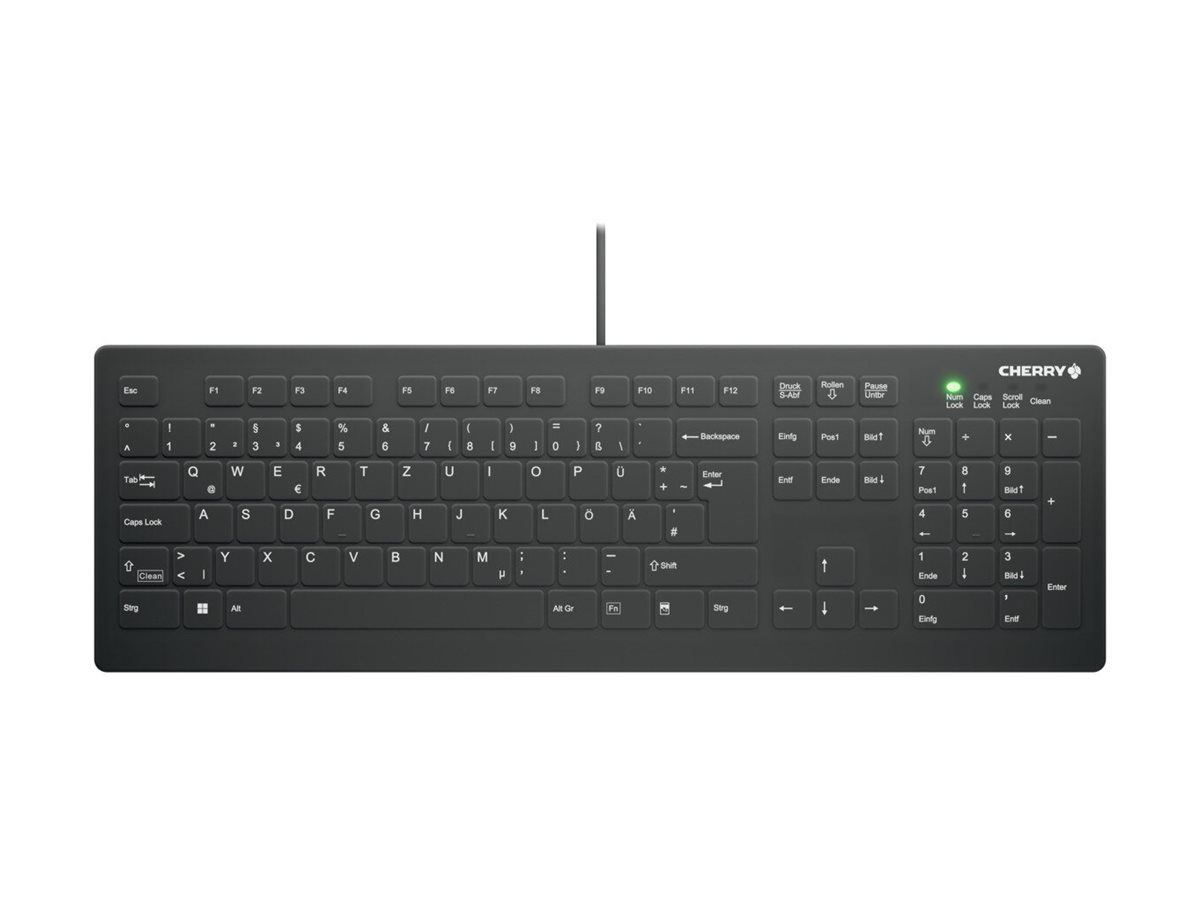 Cherry Active Key AK-C8112 - Tastatur - Wischdesinfektion, flaches Tastenprofil